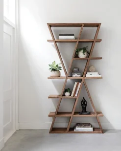 Must Living Boekenkast Zorro Rustiek Teakhout