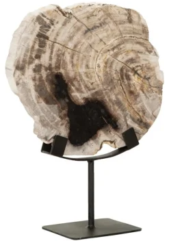 Must Living Deco Object Fossil Versteend Hout 33cm