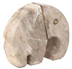 Must Living Decoratie Elephant Versteend Hout Small
