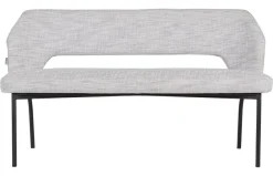 Must Living Eetkamerbank Bloom Polaris Lichtgrijs 150cm
