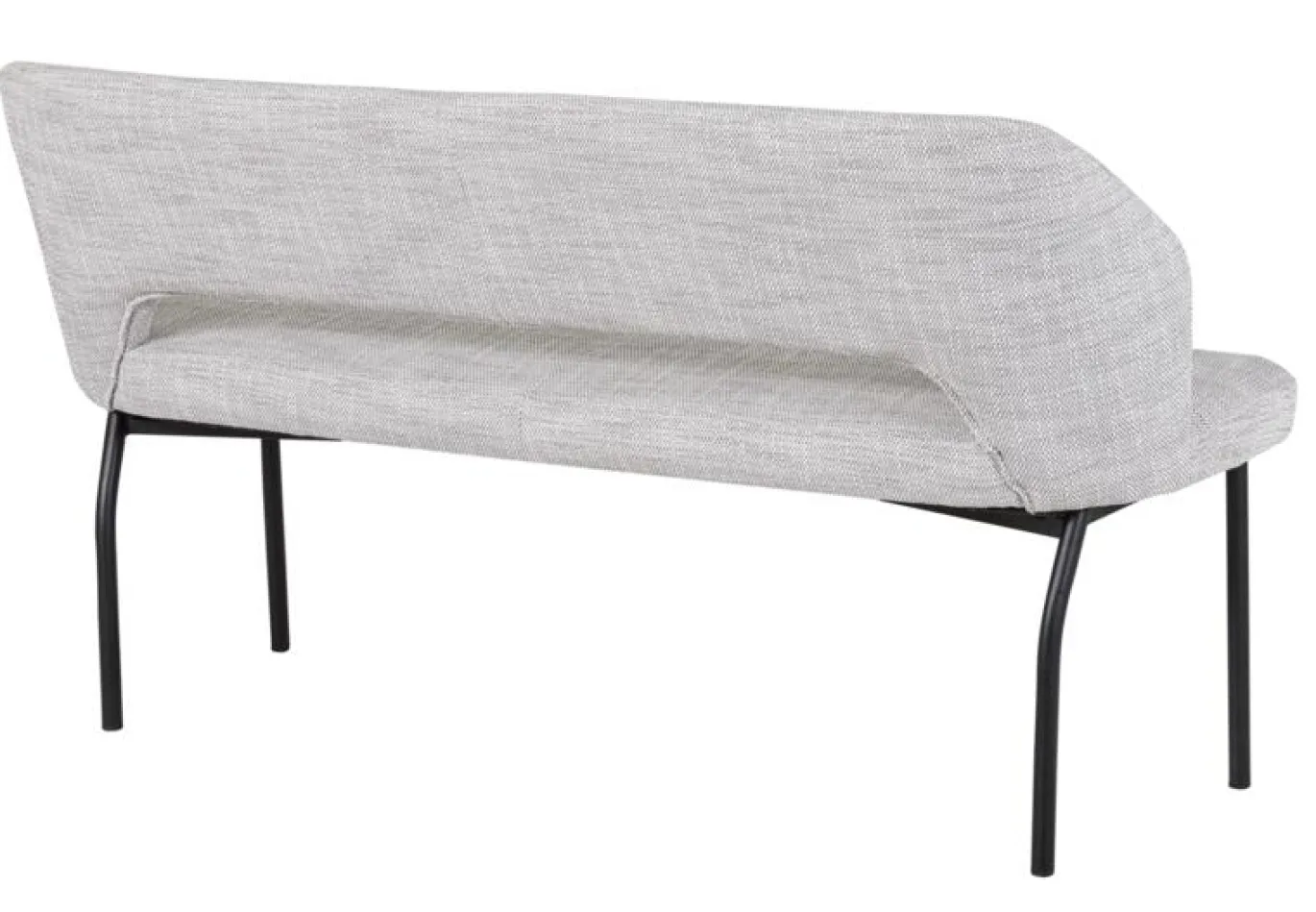 Must Living Eetkamerbank Bloom Polaris Lichtgrijs 150cm