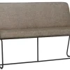 Must Living Eetkamerbank Zola Bruin 150cm
