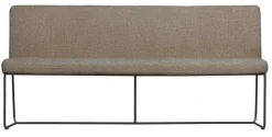Must Living Eetkamerbank Zola Bruin 190cm