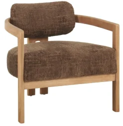 Must Living Fauteuil Kelly Hazelnoot/Naturel