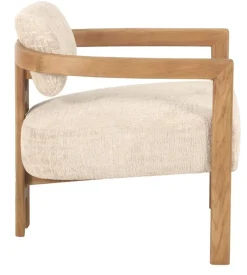 Must Living Fauteuil Kelly Zand/Naturel