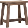 Must Living Kruk Easy Rechthoek Naturel Recycled Teakhout 45cm