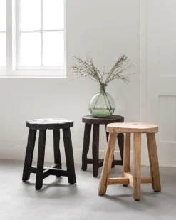 Must Living Kruk Gio Recycled Teakhout Zwart