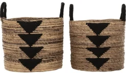 Must Living Manden Lima Zwart Rond Set van 2