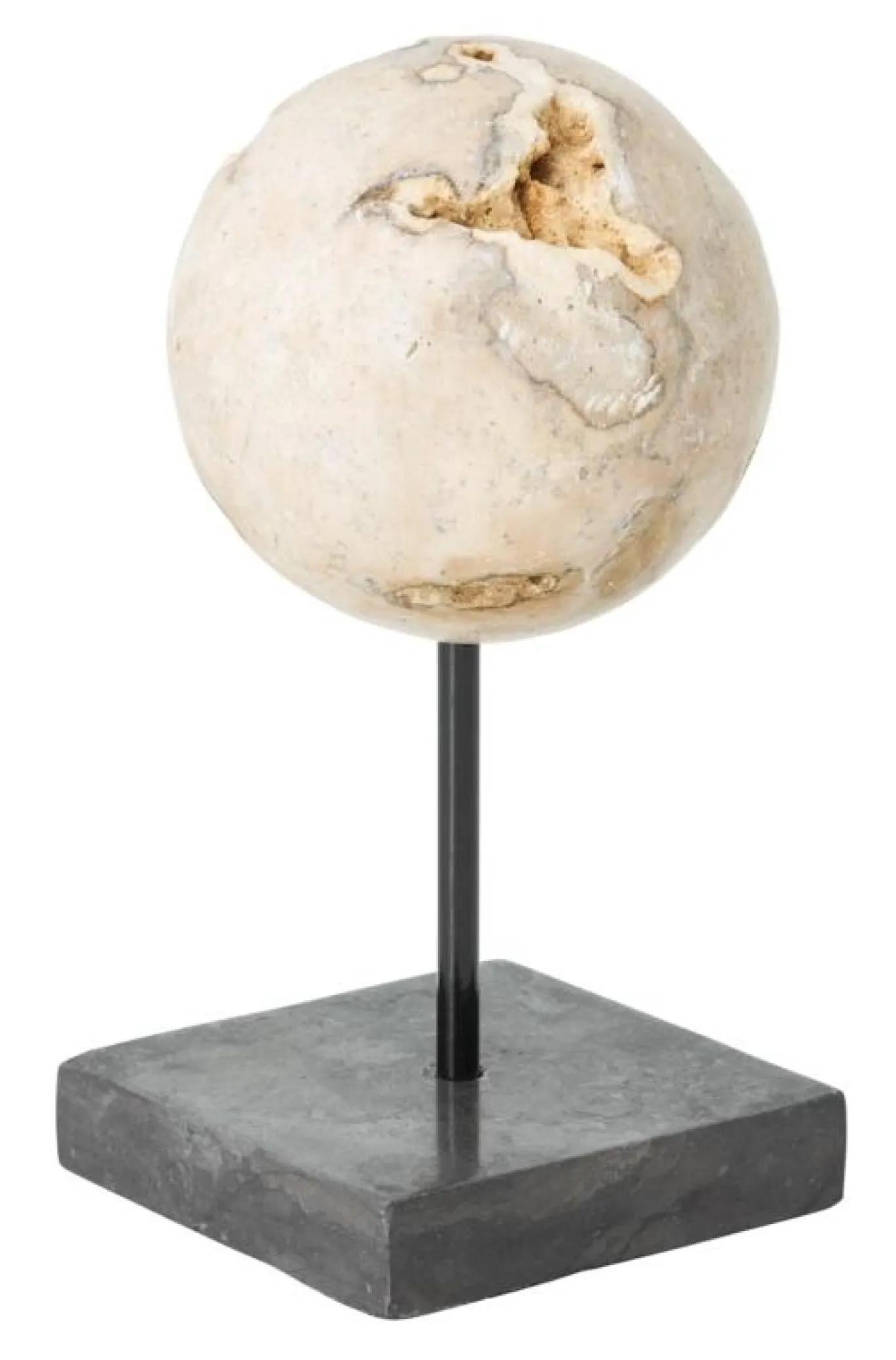 Must Living Object Ball Cheese Stone Marmer Crème