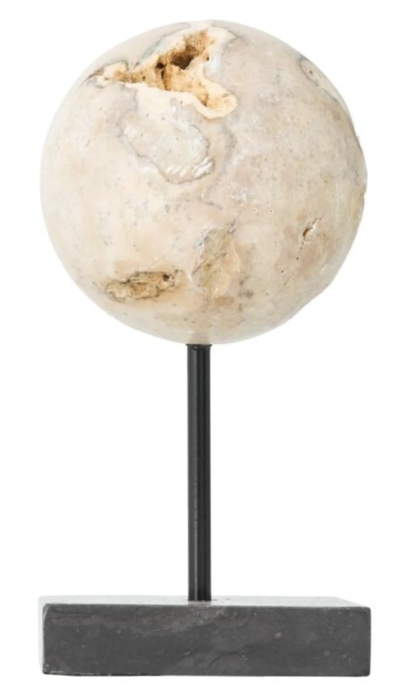 Must Living Object Ball Cheese Stone Marmer Crème