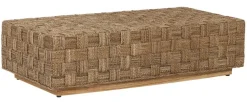 Must Living Salontafel Chess Board Rechthoek Naturel Abaca 120cm