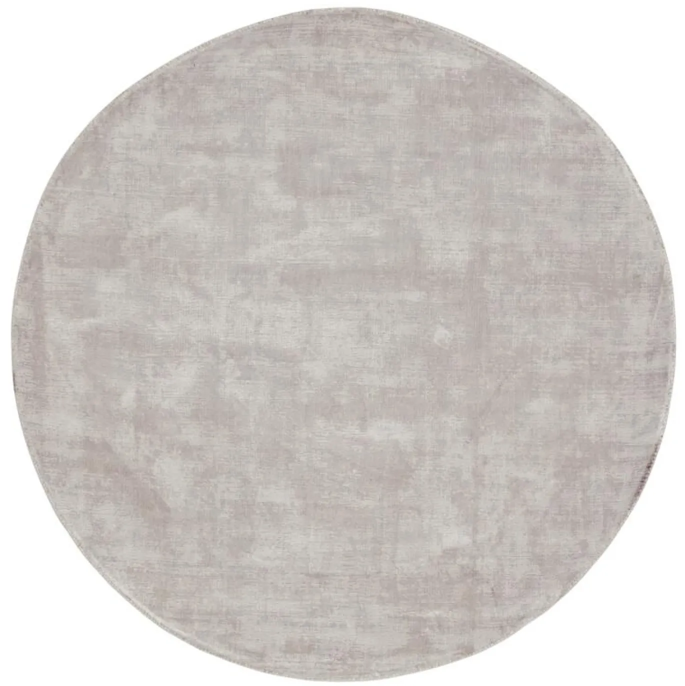 Must Living Vloerkleed La Belle Rond Lichtgrijs Small Ø150cm