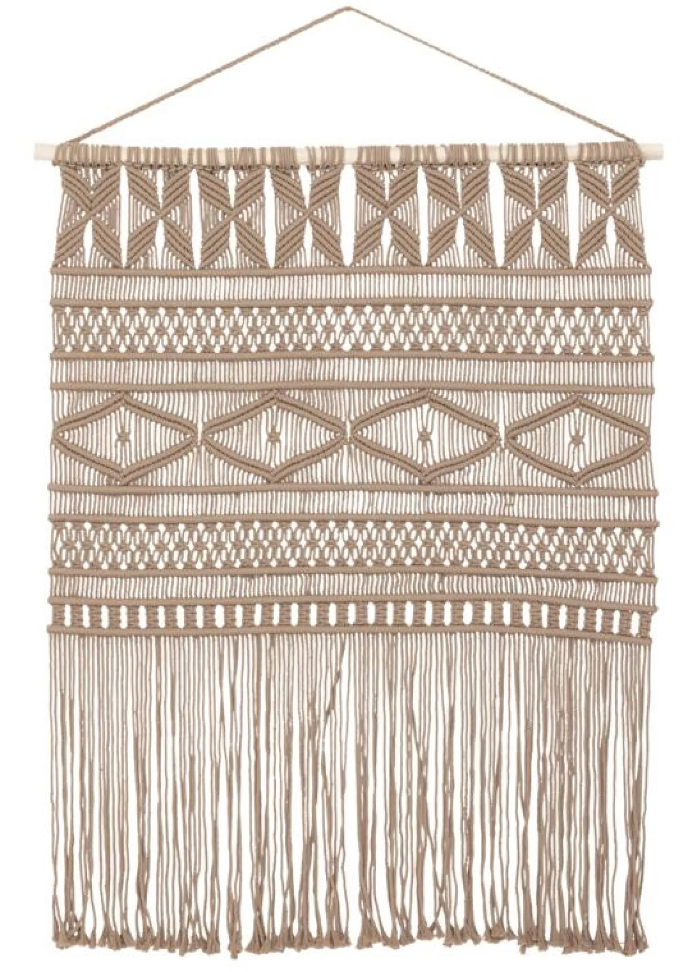 Must Living Wanddecoratie Bahamas Khaki 130x100cm