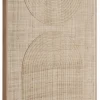 Must Living Wanddecoratie Japanese Garden Naturel Palmblad Small 76x102cm