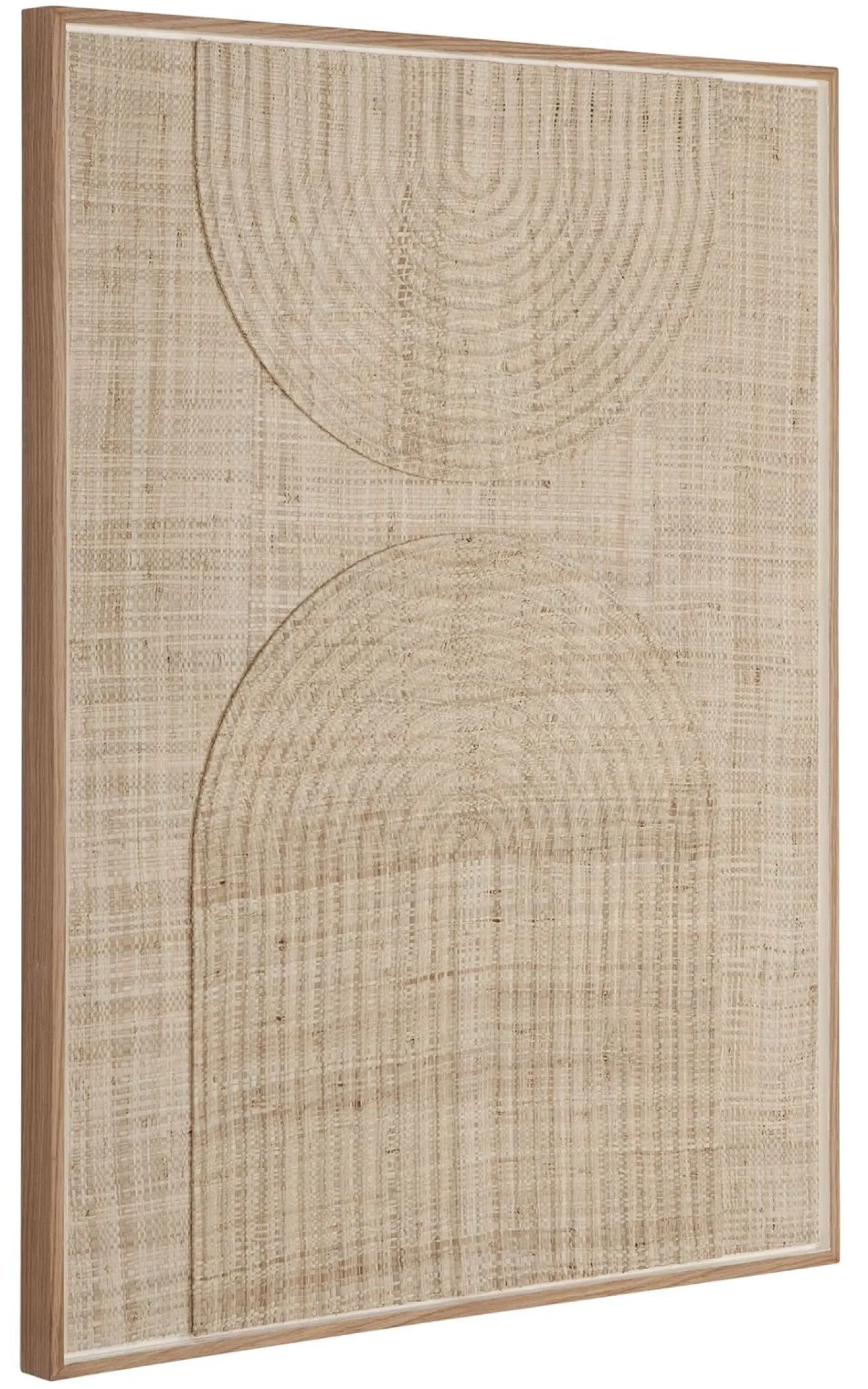 Must Living Wanddecoratie Japanese Garden Naturel Palmblad Small 76x102cm