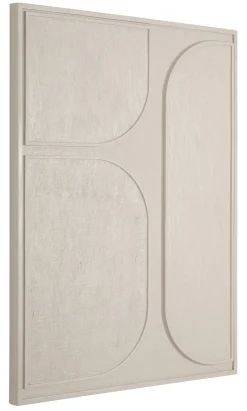 Must Living Wanddecoratie Lorcan Crème Houtschors Small 76x102cm
