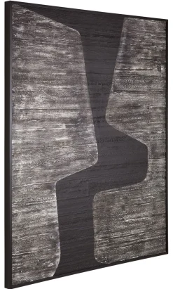 Must Living Wanddecoratie Opposites Attract Bananenschors Large 100x127cm
