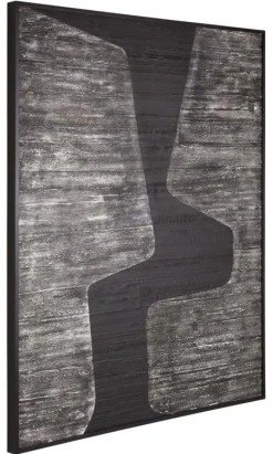 Must Living Wanddecoratie Opposites Attract Bananenschors Large 100x127cm