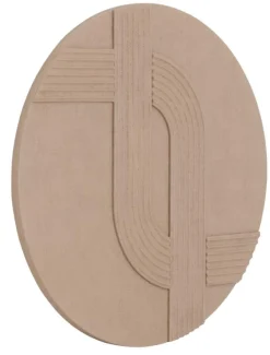 Must Living Wanddecoratie Ronja Bruin Ø86cm