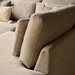 MySofa Bank Jesse 2,5 zits + Ottomane Rechts Beige