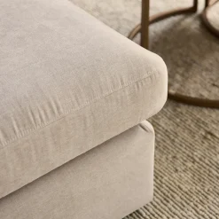MySofa Bank Jesse 2,5 zits + Ottomane Rechts Beige