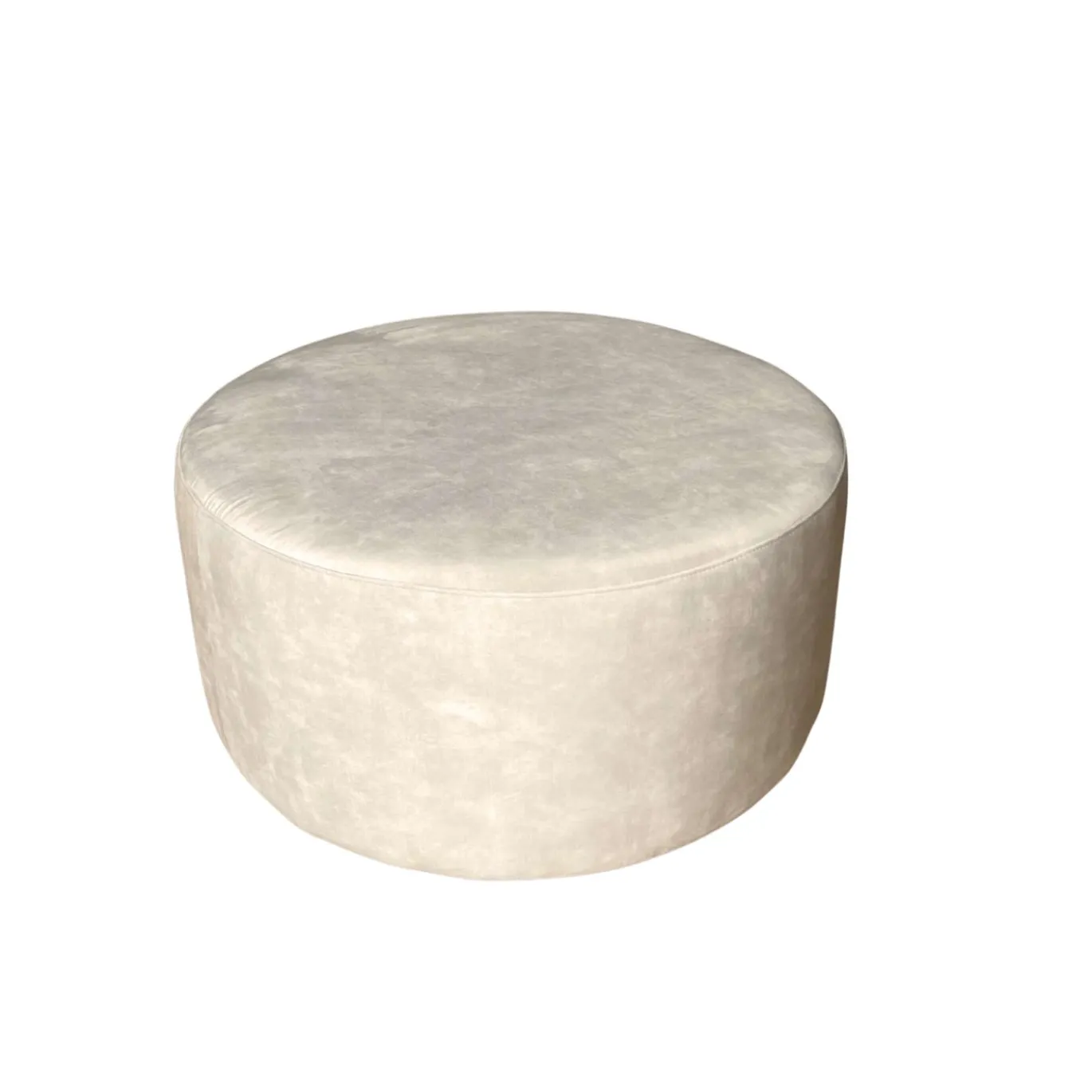 My Sofa Hocker Rond 80cm Adore 102 Crème