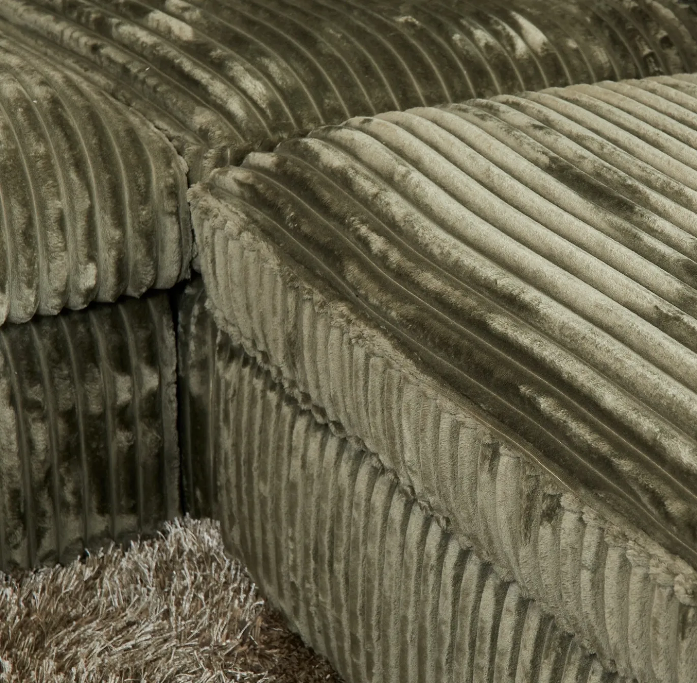 MySofa Hoekbank Teddy Groen Rechts