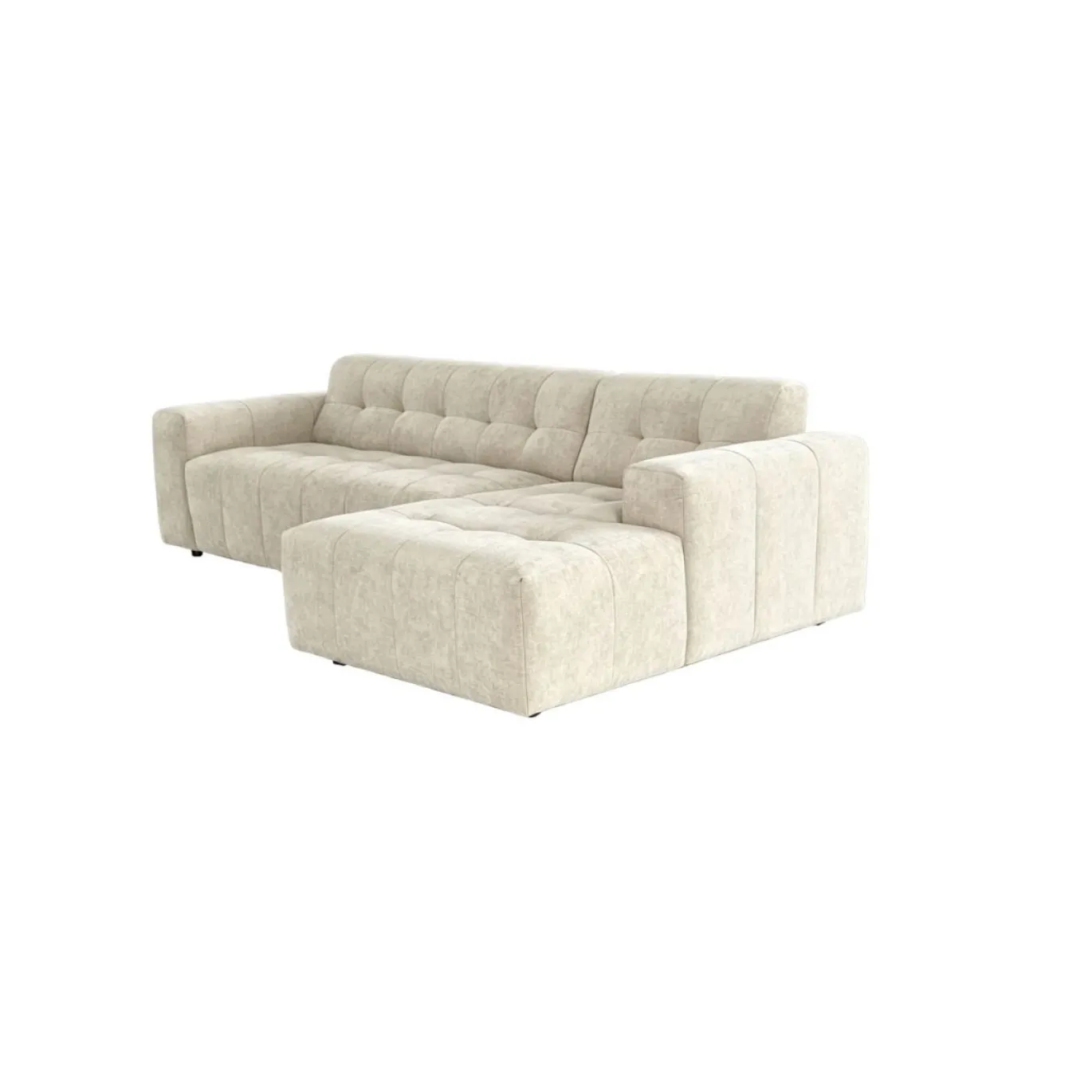 MySofa Loungebank Ruby Beige 2-5-Zits AL + Lounge R