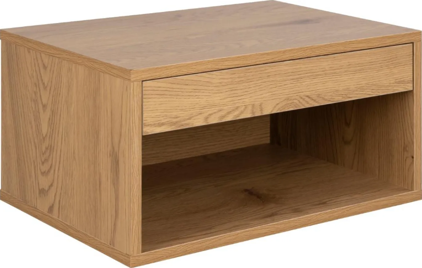 Nachtkastje Avino Eiken 50cm - Giga Living