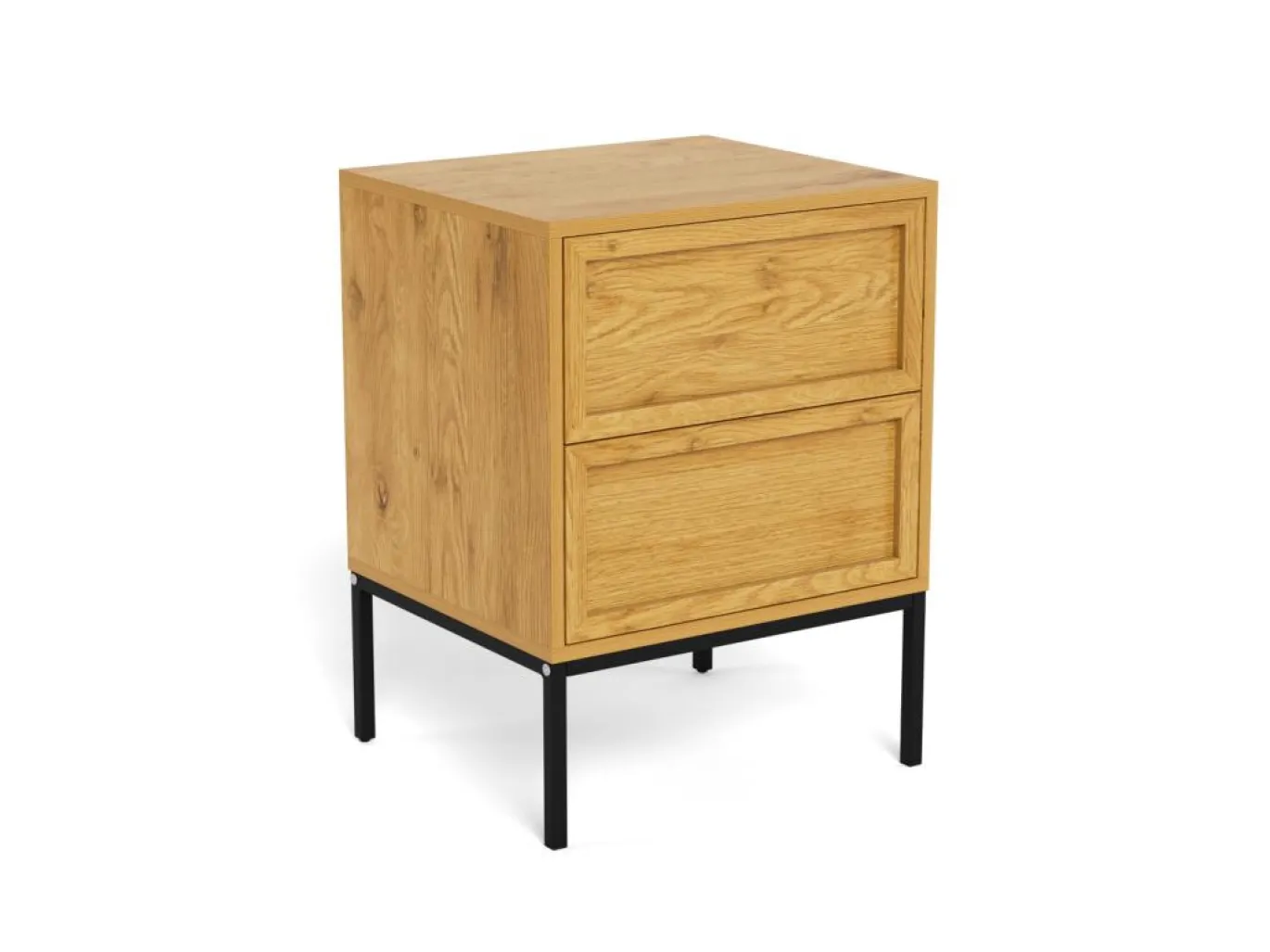 Nachtkastje Darvo Wild Eiken Naturel 61cm - Giga Living