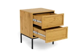 Nachtkastje Darvo Wild Eiken Naturel 61cm - Giga Living