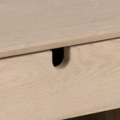 Nachtkastje Dysta Eikenfineer Wit 21cm - Giga Living