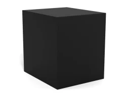 Nachtkastje Emina Zwart Bamboe 30cm - Giga Living