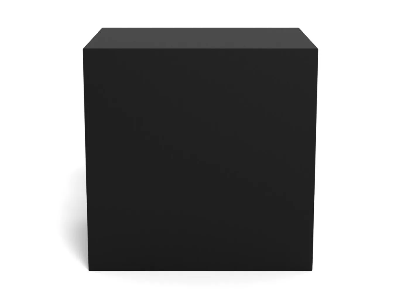 Nachtkastje Emina Zwart Bamboe 30cm - Giga Living