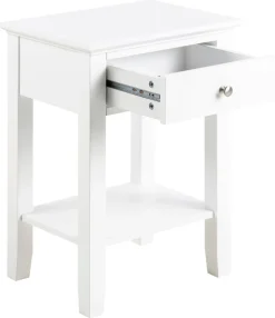 Nachtkastje Koster Mdf Wit - Giga Living