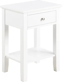 Nachtkastje Koster Mdf Wit - Giga Living