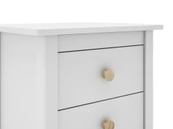 Nachtkastje Max 2L Wit - Giga Meubel