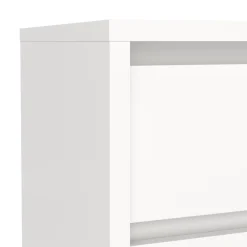 Nachtkastje Next 2 lades Wit - Giga Living