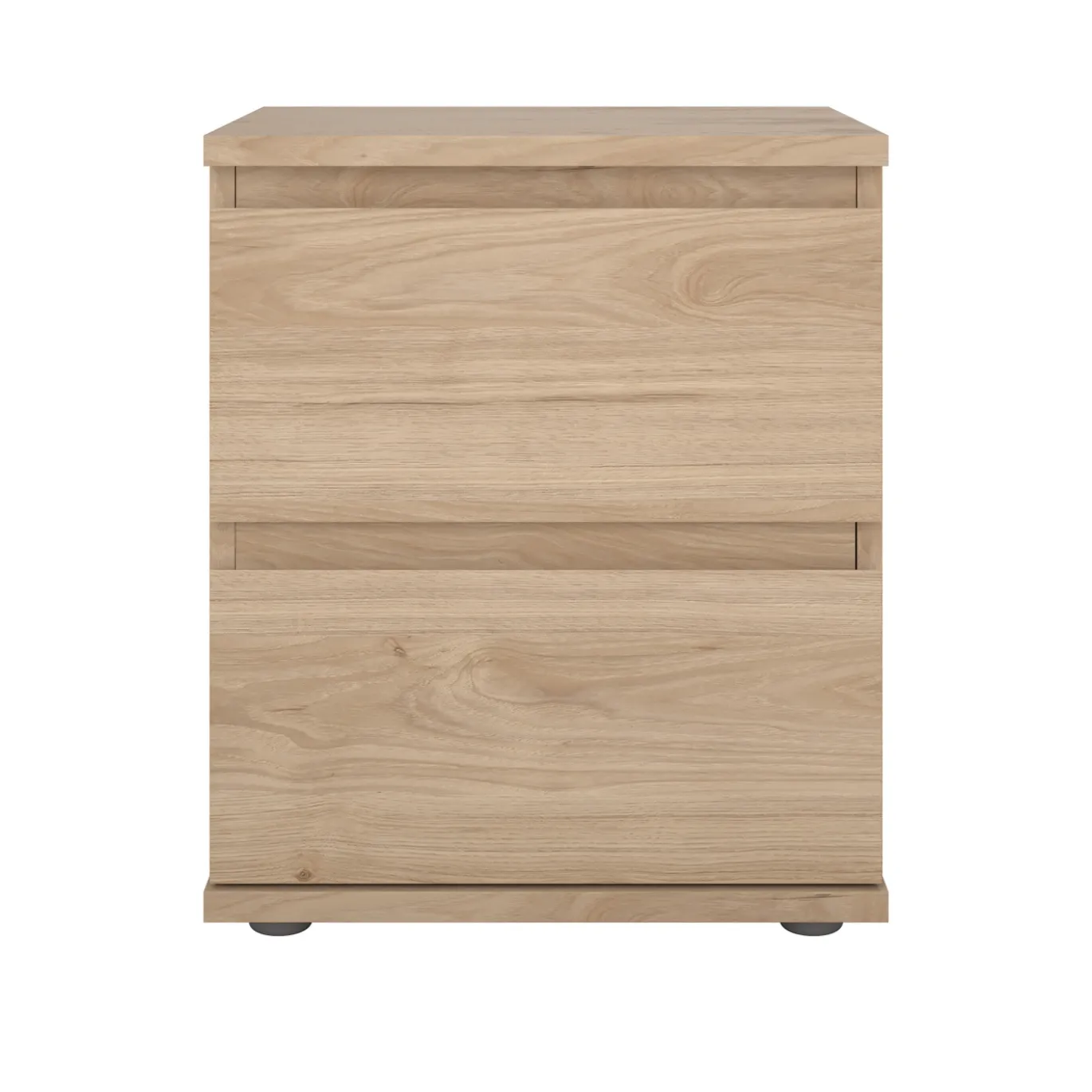 Nachtkastje Nova 2 lades Hickory - Giga Living