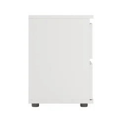 Nachtkastje Nova 2 lades Wit - Giga Living
