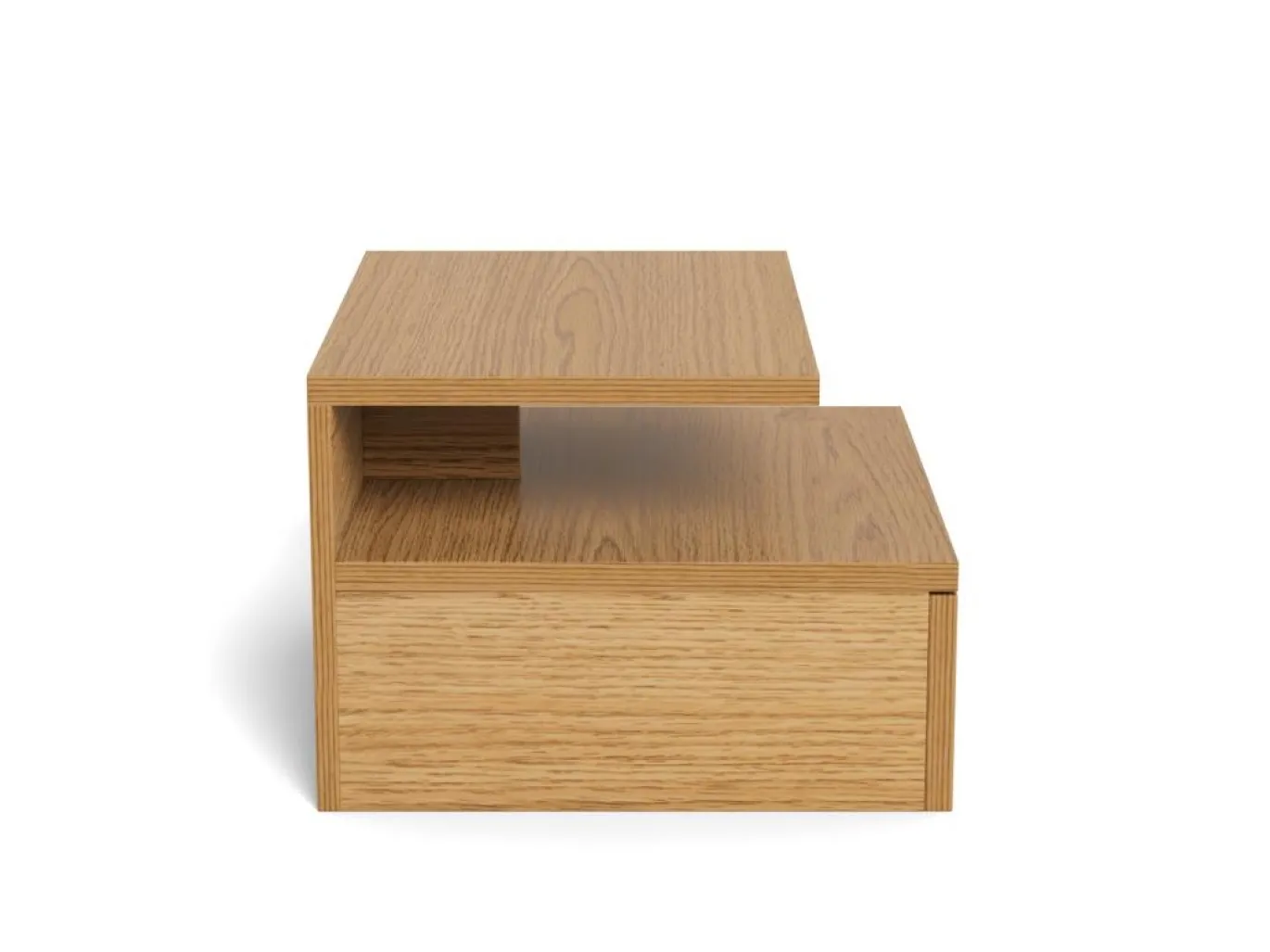 Nachtkastje Nyro Eiken 35cm - Giga Living