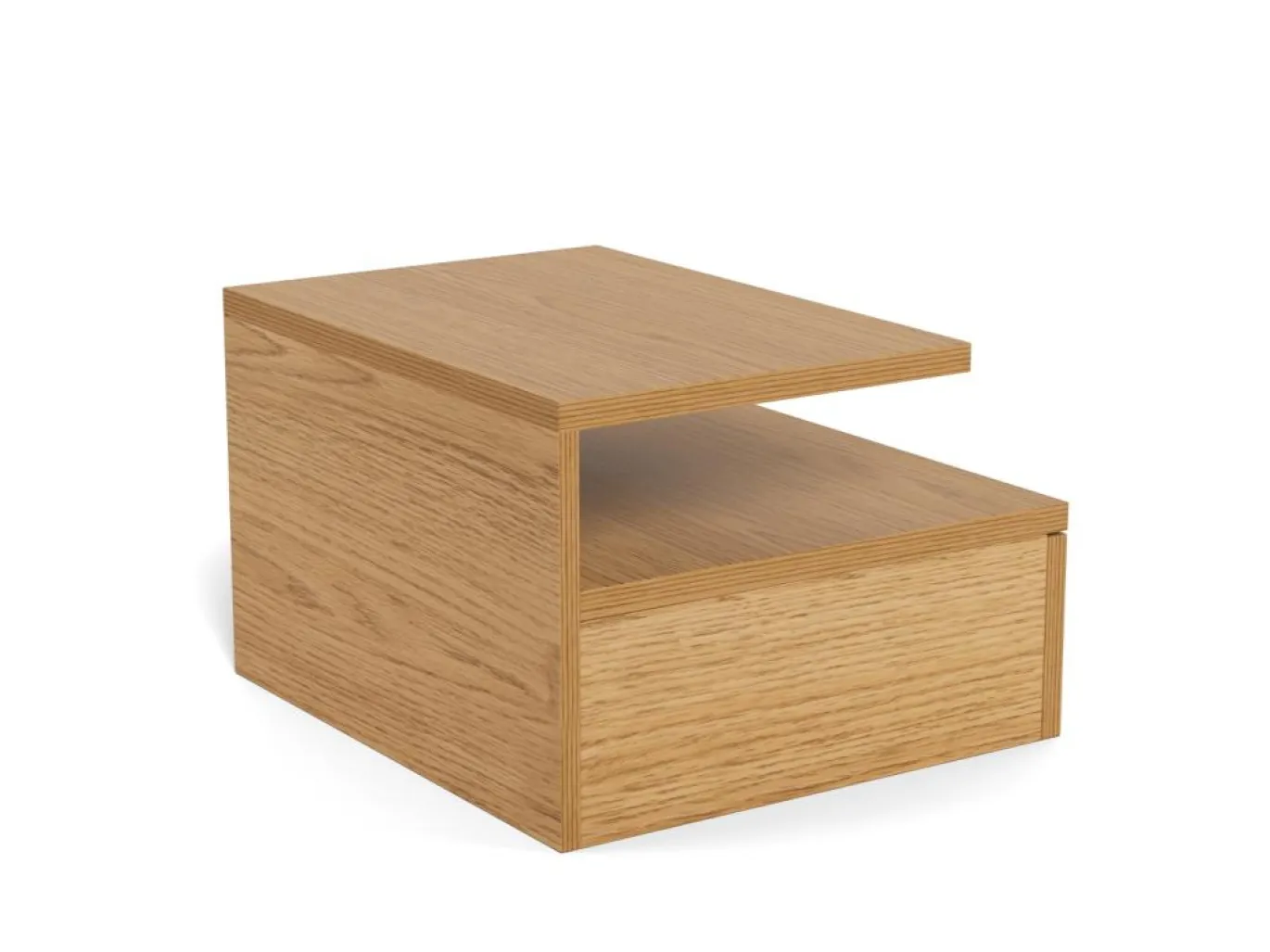 Nachtkastje Nyro Eiken 35cm - Giga Living