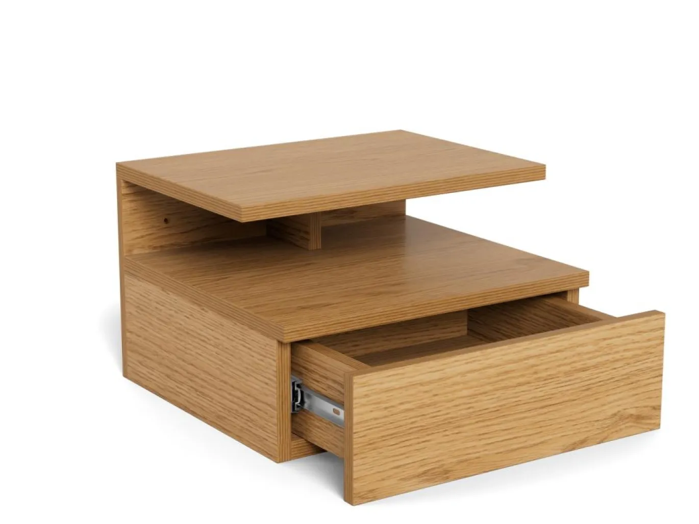 Nachtkastje Nyro Eiken 35cm - Giga Living