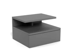 Nachtkastje Nyro Grijs 35cm - Giga Living