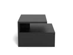 Nachtkastje Nyro Zwart 35cm - Giga Living