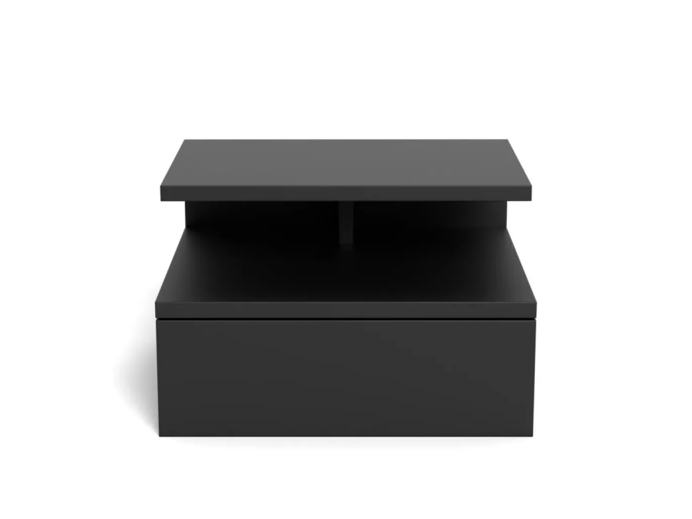 Nachtkastje Nyro Zwart 35cm - Giga Living