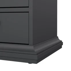 Nachtkastje Paris Matgrijs 60cm - Giga Living