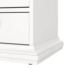 Nachtkastje Paris Wit 60cm - Giga Living