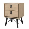 Nachtkastje Ry Jackson Hickory 43cm - Giga Living