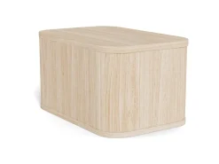 Nachtkastje Sterling Eiken Wit 46cm - Giga Living